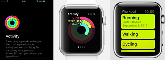 Apple Watch Activity & Workout Apps