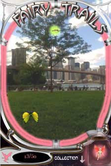 Fairy Trails augmented reality iPhone app