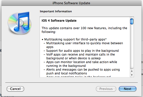 iOS4 Features