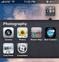 iPhone Photography Folder