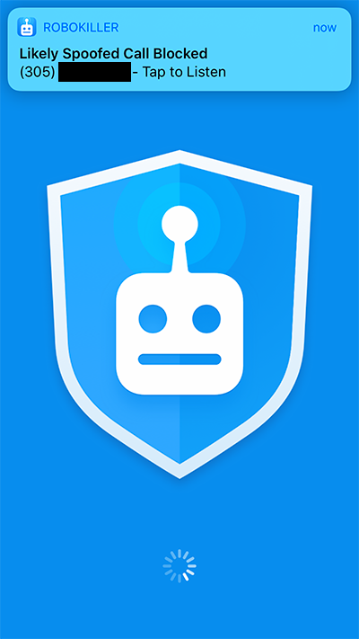 RoboKiller Spam Call Blocker App for iPhone